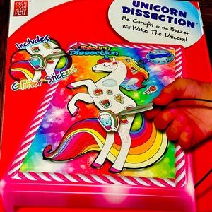 Unicorn dissection game